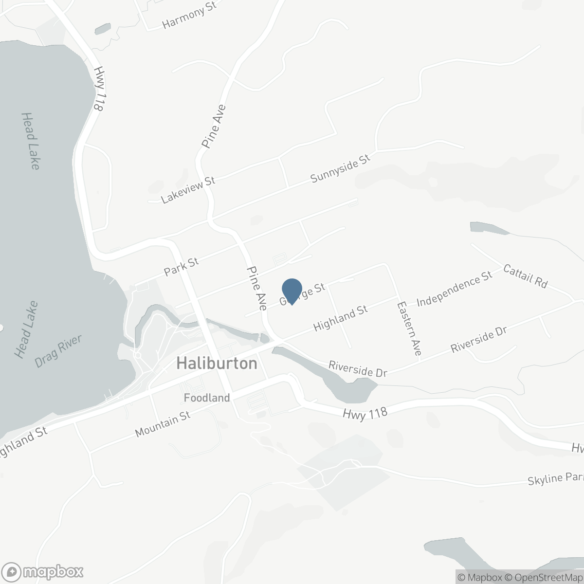 25 GEORGE STREET, Haliburton, Ontario K0M 1S0